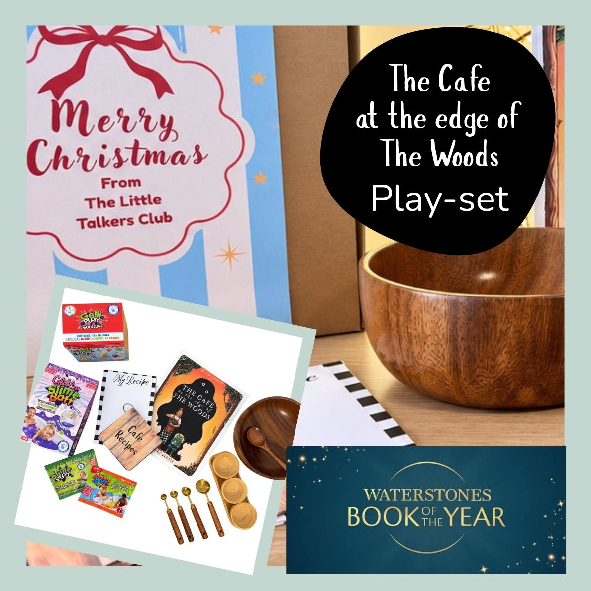 The Café at the Edge of the Woods | Exclusive Story & Play Christmas Gift Box