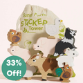 Farmyard Stacking Animals & Bag