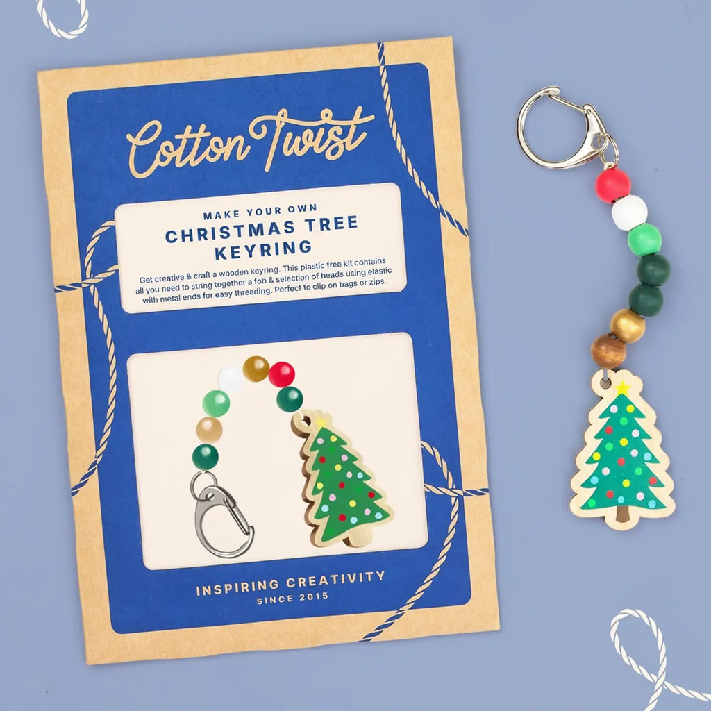 Make Your Own Christmas Tree Keyring