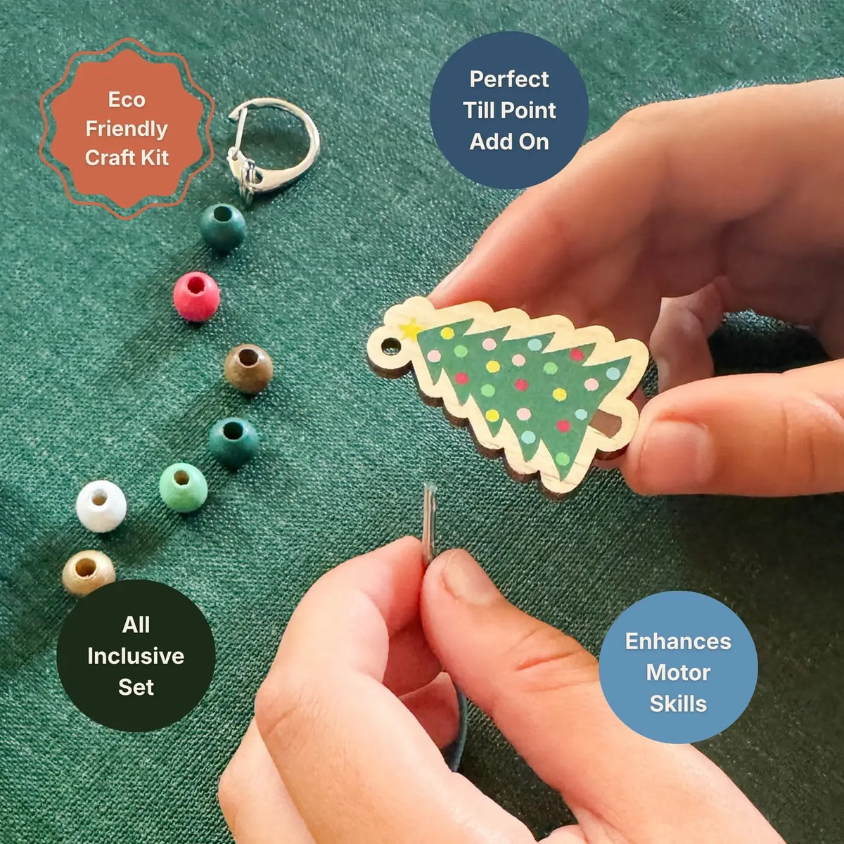 Make Your Own Christmas Tree Keyring