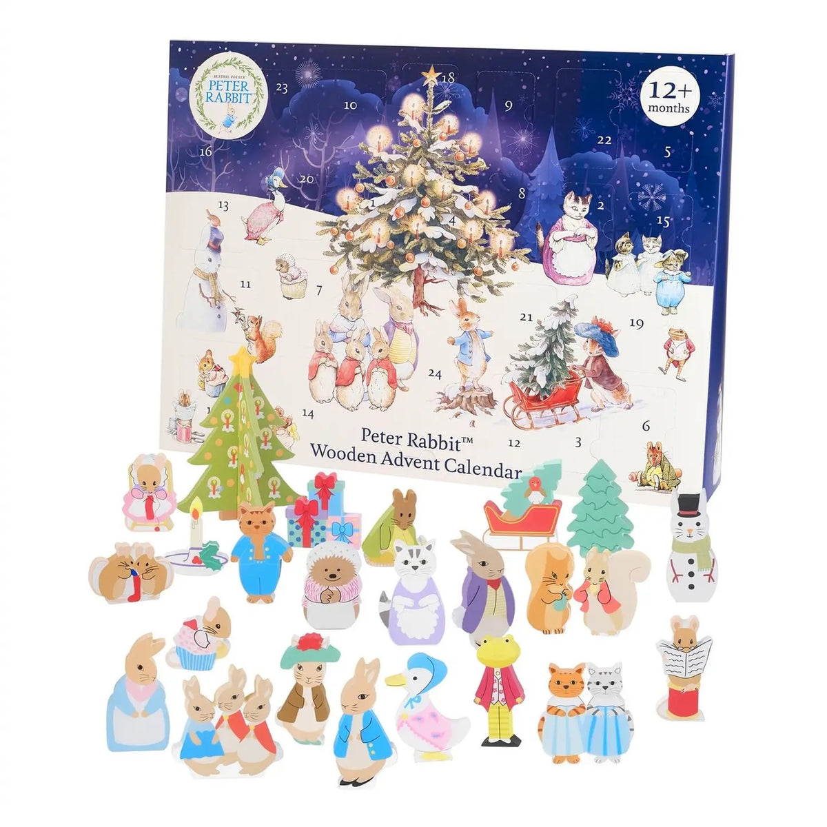 Peter Rabbit™ Wooden Advent Calendar
