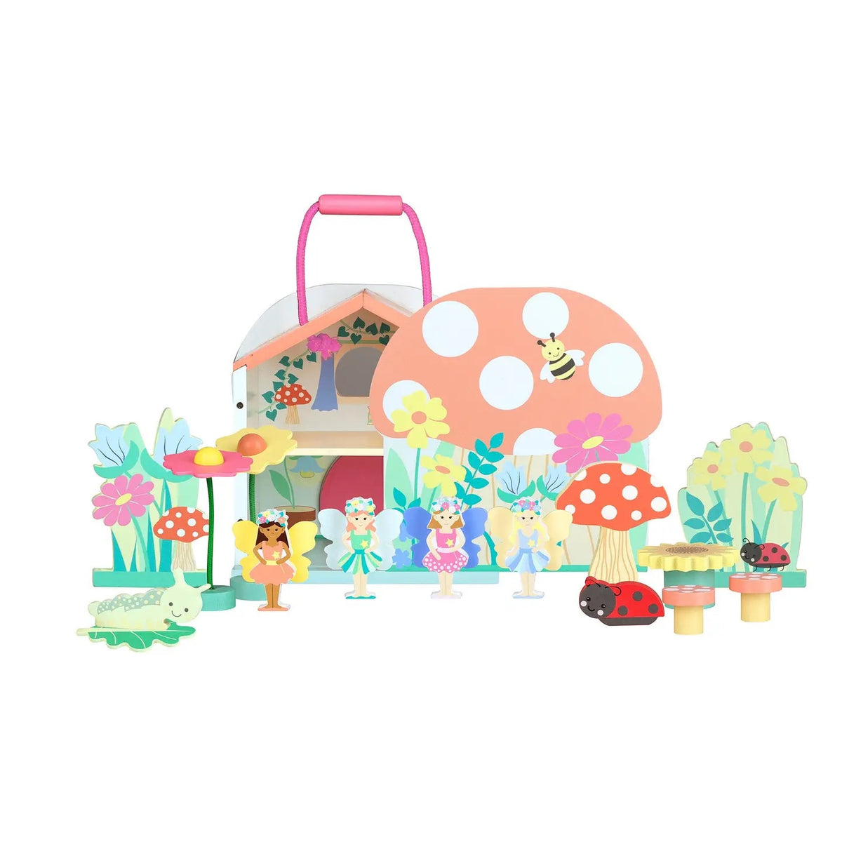 The Enchanted Fairy House Gift Box | Tiny Jenny & Wooden Fairy Play Set