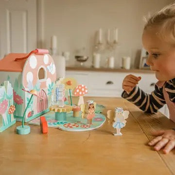 The Enchanted Fairy House Gift Box | Tiny Jenny & Wooden Fairy Play Set